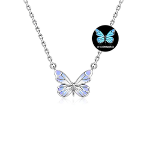 [NOWOŚĆ] Naszyjnik Morpho Lumière Violet