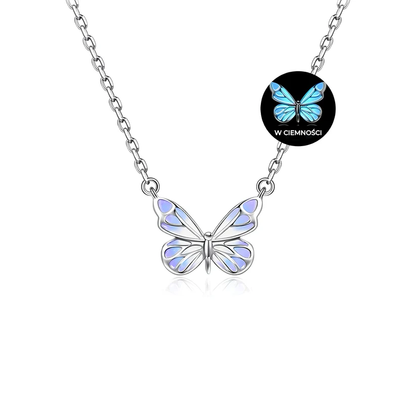 [NOWOŚĆ] Naszyjnik Morpho Lumière Violet