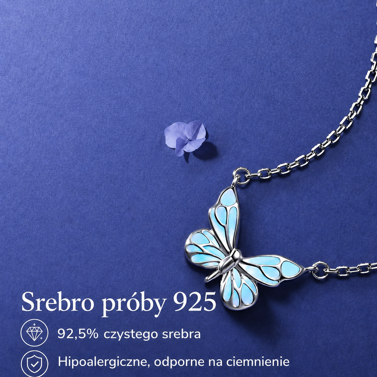 Naszyjnik Morpho Lumière