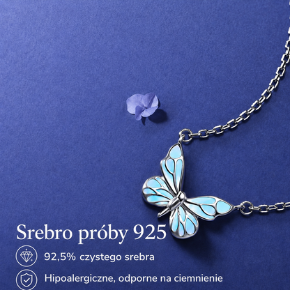Naszyjnik Morpho Lumière